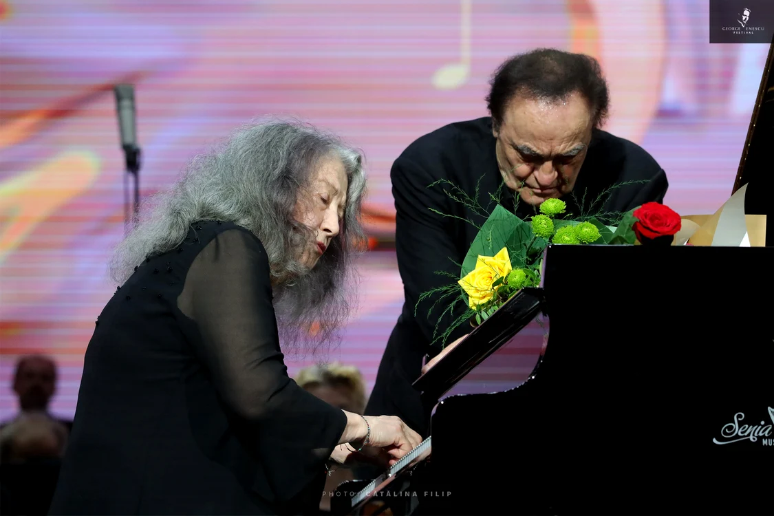 Martha Argerich și Charles Dutoit
