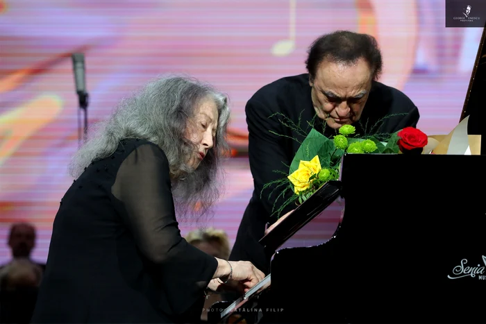 Martha Argerich și Charles Dutoit