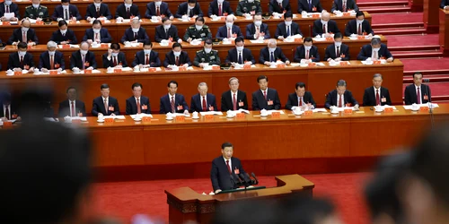 Discursul lui Xi în deschiderea celui de-al XX-lea Congres al Partidului Comunist FOTO EPA-EFE