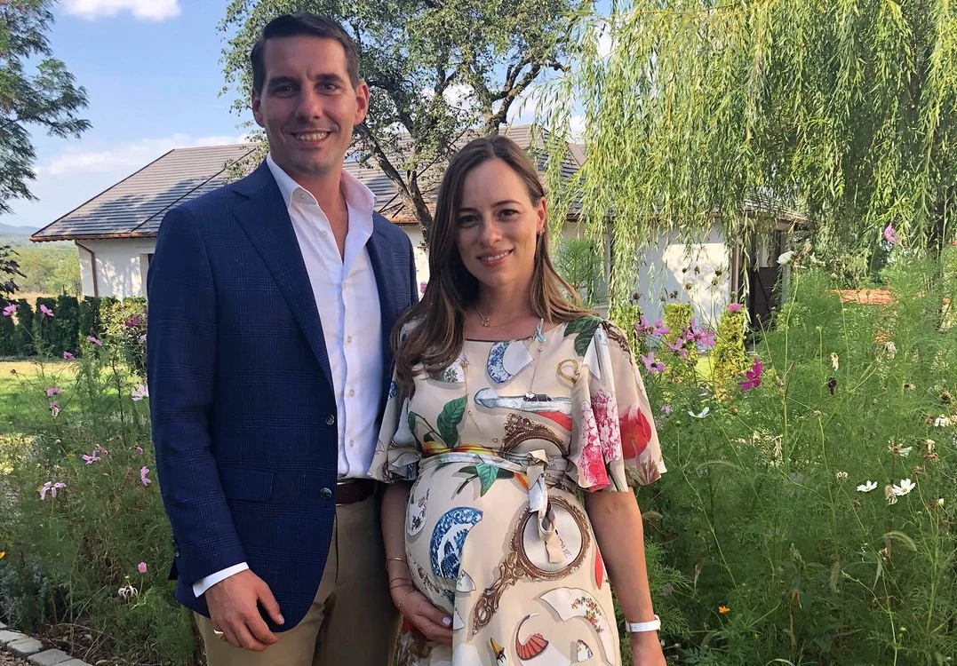 
    Prințul Nicolae și soția sa, Alina  