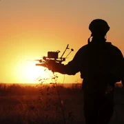 soldat ucrainean cu dronă  zaporojie FOTO EPA EFE jpg