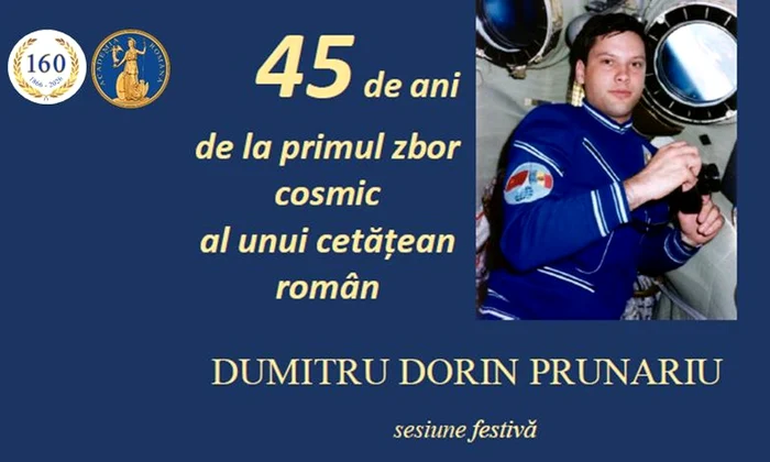 Sesiunea festivă „45 de ani de la primul zbor cosmic al unui cetățean român”, la Academia Română