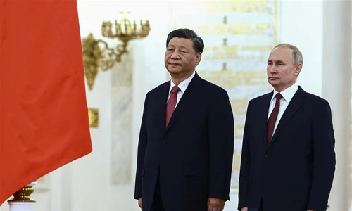 Xi Jinping si Vladimir Putin la Kremlin FOTO EPA EFE jpg