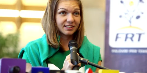 Jucătoarea de tenis Simona Halep soseşte pe Aeroportul International "Henri Coandă" din Otopeni