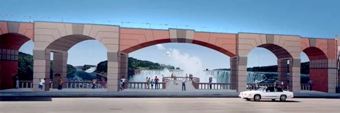 Pictură 3D pe perete