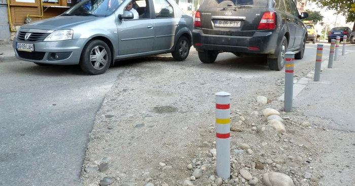 Strada Crinului, una dintre victimele lucrărilor ISPA