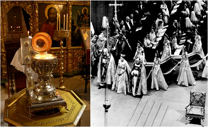 ungerea cu ulei sfant la incoronare Profimedia jpg