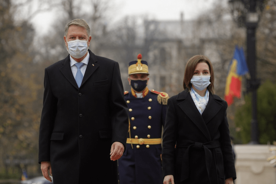 Maia Sandu, vizită de lucru în România. Întrevederi cu Klaus Iohannis și Nicolae Ciucă 