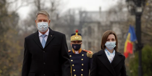 Vizită Maia Sandu - Klaus Iohannis - 23 nov 2021 / FOTO Inquam Photos / George Călin