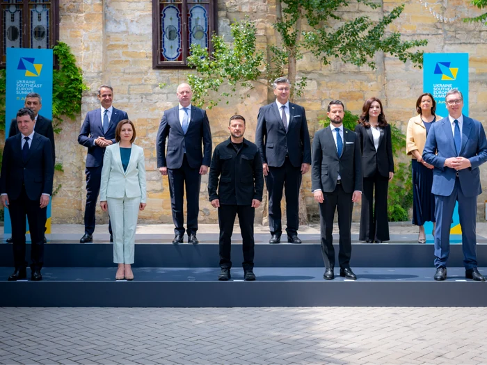 ummitul Ucraina - Europa de Sud-Est/FOTO: @ZelenskyyUa