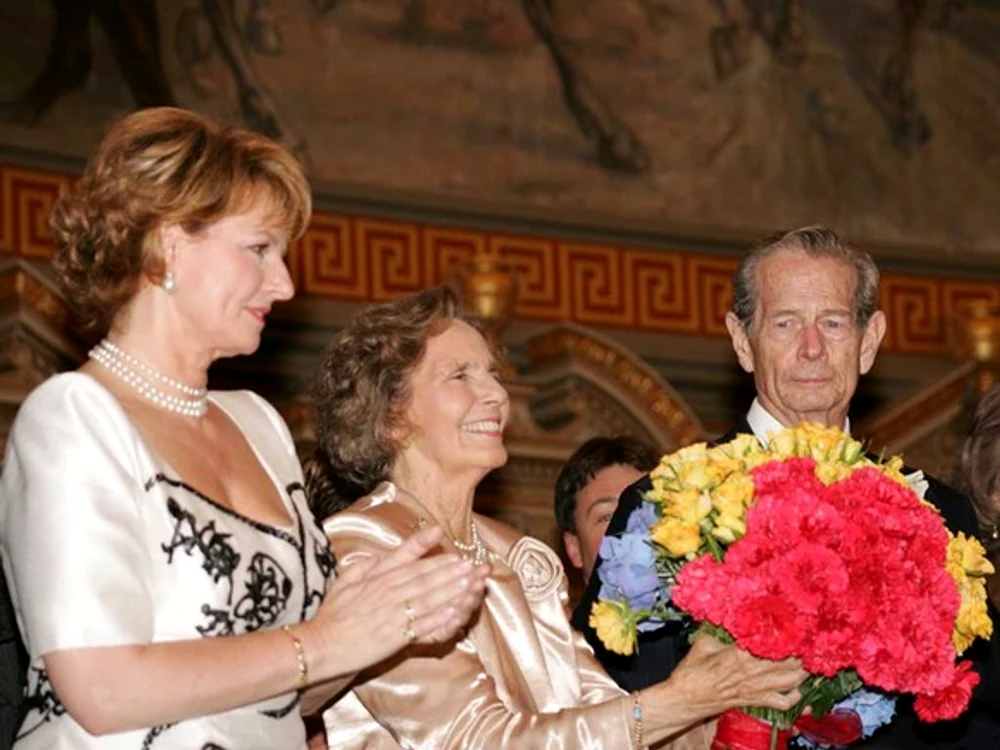 Capetele încoronate ale României au sărbătorit Nunta de Diamant în 2008