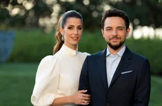 Prințul Hussein al Iordaniei și Prințesa Rajwa jpg