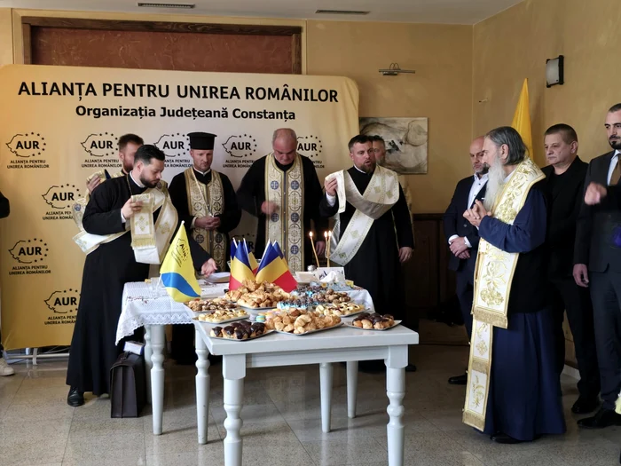 VIDEO ÎPS Teodosie, slujbă pentru AUR înainte de alegeri: i-a binecuvântat pe George Simion și Călin Georgescu