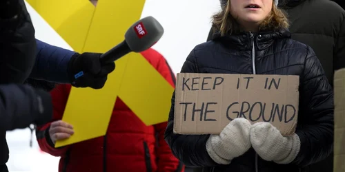 Greta Thunberg Lăsați l în pământ Foto EPA EFE jpg