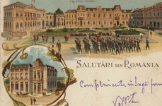 Ziua în care Armata Română, victorioasă în Războiul de Independență, a intrat în București jpeg
