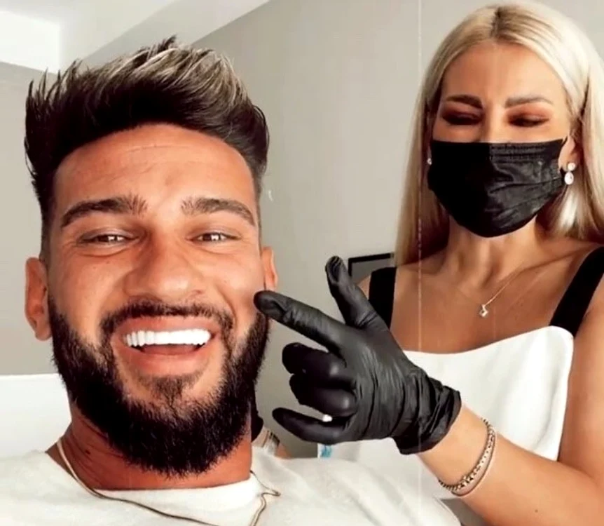 
    Dorian Popa și-a injectat botox în pomeți foto: Instagram  