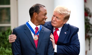 Donald Trump și Tiger Woods  foto   profimedia 0431309508 jpg