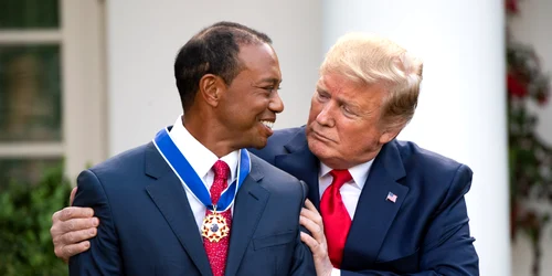 Donald Trump și Tiger Woods  foto   profimedia 0431309508 jpg