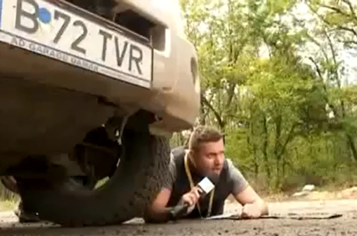 Alex Costache, jurnalist TVR Foto: captură video