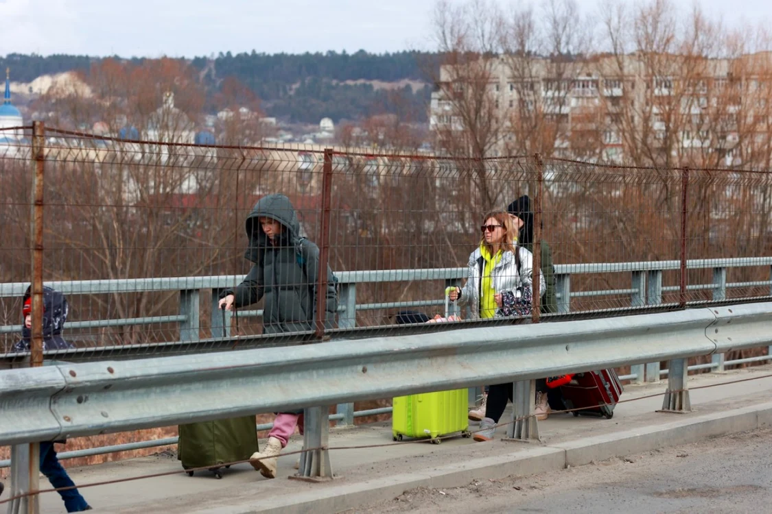 Refugiați ucraineni FOTO Adevărul