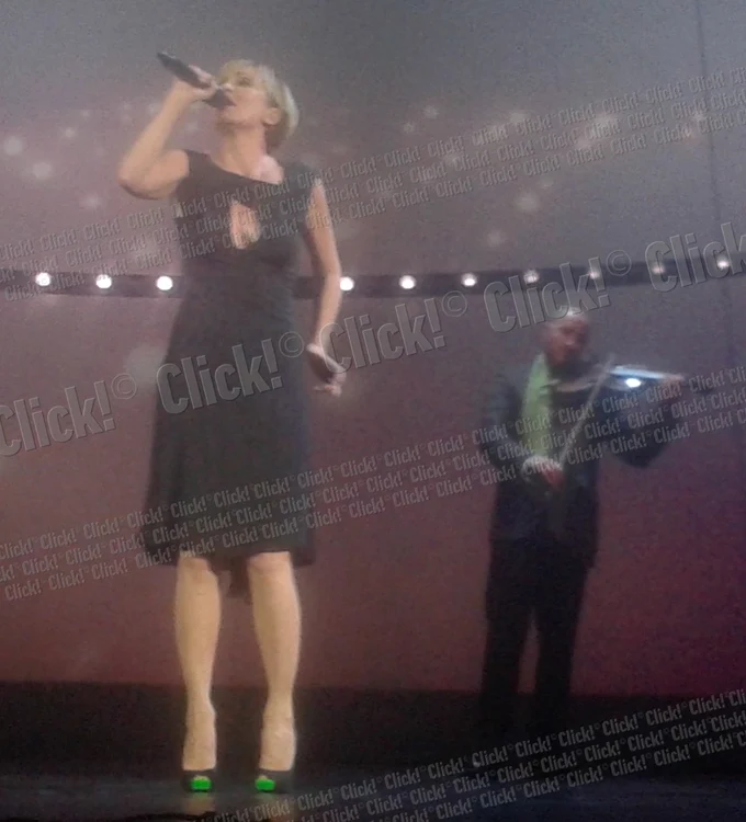 Patricia Kaas, în concert la Bucureşti. (Foto: Tatiana Solomon)