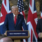 Donald Trump Keir Starmer conferinţa captura video jpg