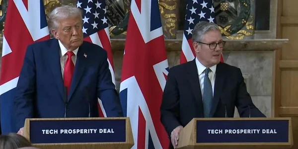 Donald Trump Keir Starmer conferinţa captura video jpg