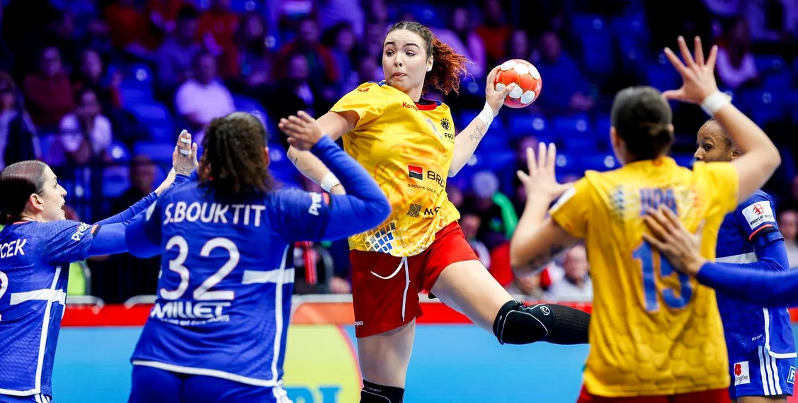 Alicia Gogîrlă a fost în multe momente peste franțuzoaice. Foto Facebook