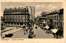 Bucureşti. Calea Victoriei în dreptul Cercului Militar, în perioada interbelică (© iMAGO Romaniae)