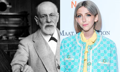 Sigmund Freud și stră stră nepoata sa  foto   Shutterstock jpg