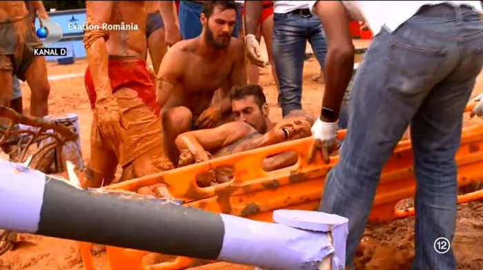 Irina Postolea a urlat de durereFoto: captură Kanal D