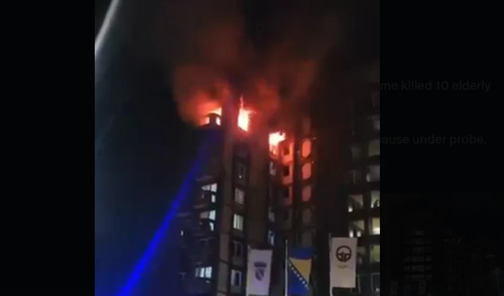 Tragedie într-un azil de bătrâni din Bosnia. Cel puțin 11 persoane au murit și peste 30 au fost rănite într-un incendiu