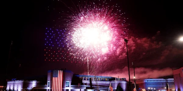 focuri de artificii discurs joe biden delaware foto epa efe