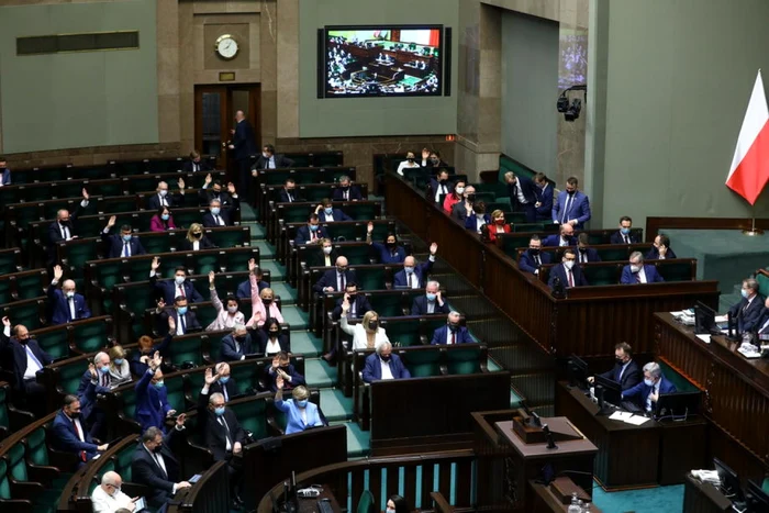 Parlamentul polonez FOTO EPA-EFE