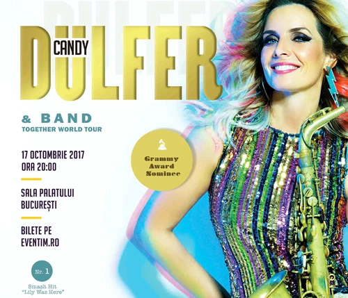 Smoothjazz cu Veran Zorilă în deschiderea concertului Candy Dulfer de la București jpeg