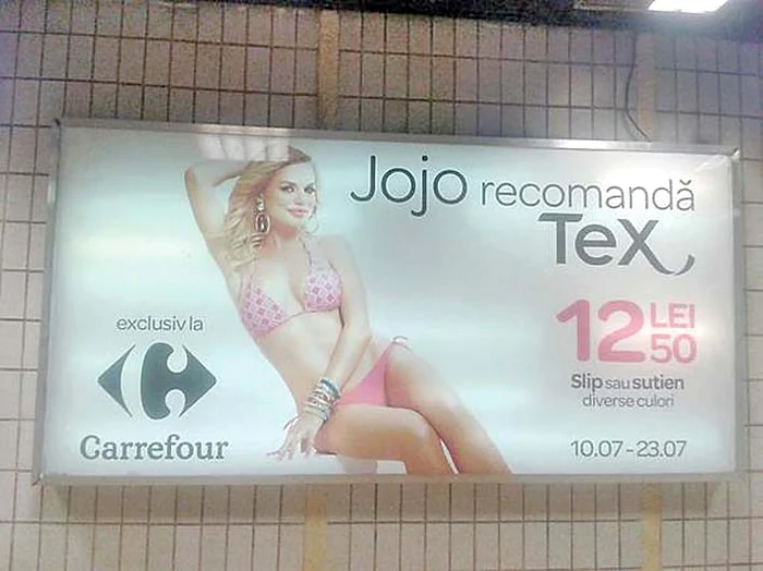 Reclama nouă – linia de costume de baie Tex