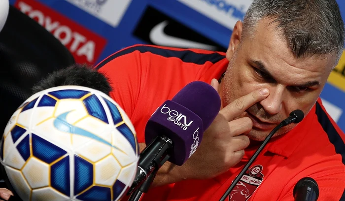 Cosmin Olăroiu, un antrenor de succes. Foto EPA EFE