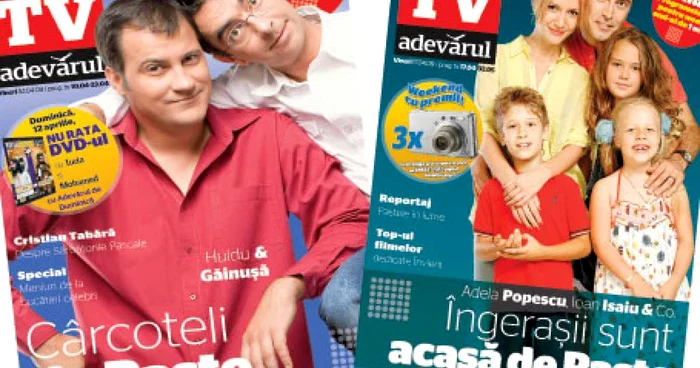 Ediţiile de Paşte de anul trecut ale Ghidului „Adevărul TV“ s-au bucurat de succes la public