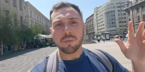 Ben Jones turist american in Romania 01 jpg