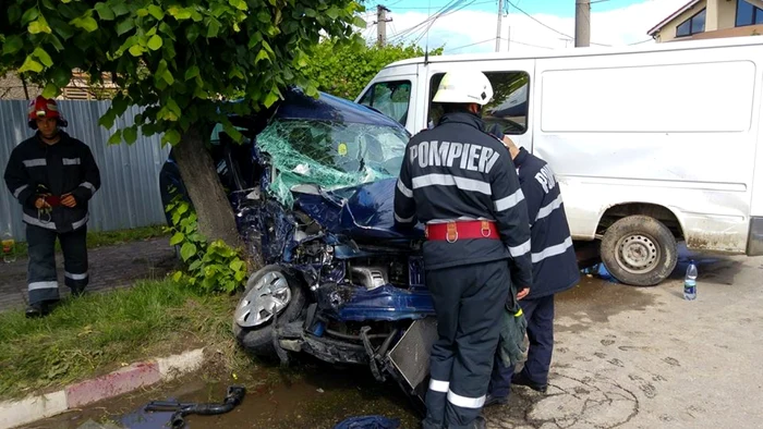 Traficul rutier a fost blocat pe un sens mai multe zeci de minute