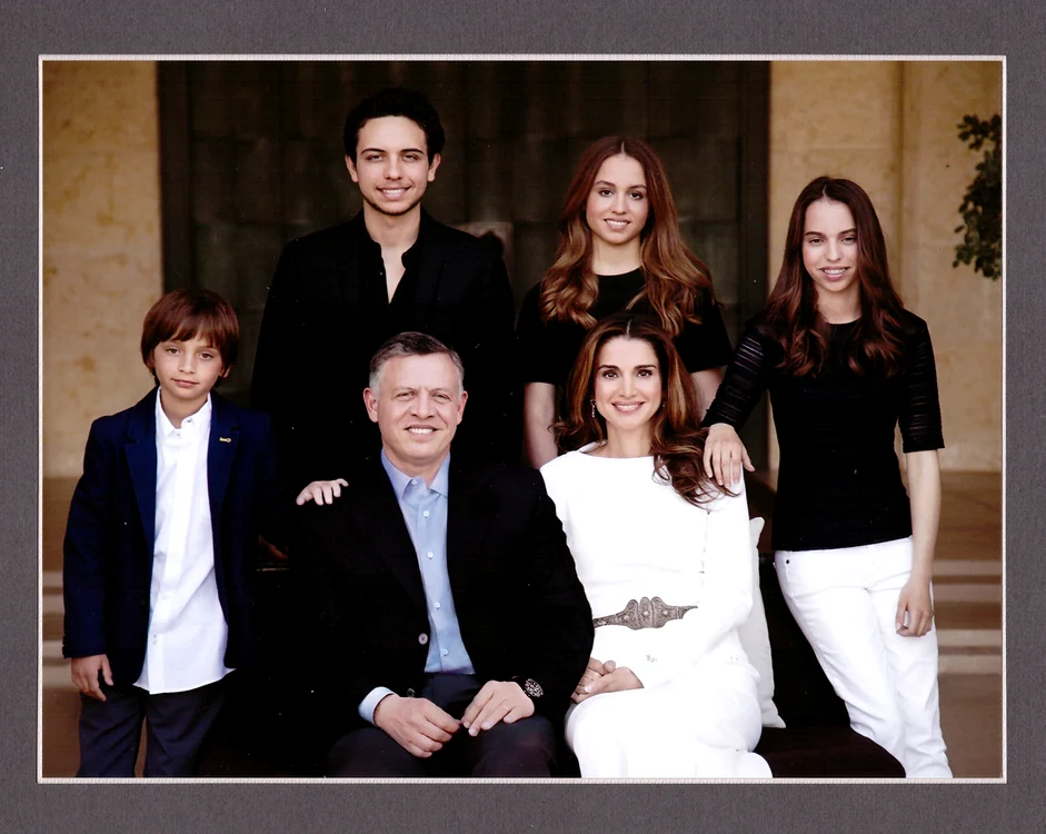 Jordan Royals New Year's wishes card Amman jpeg