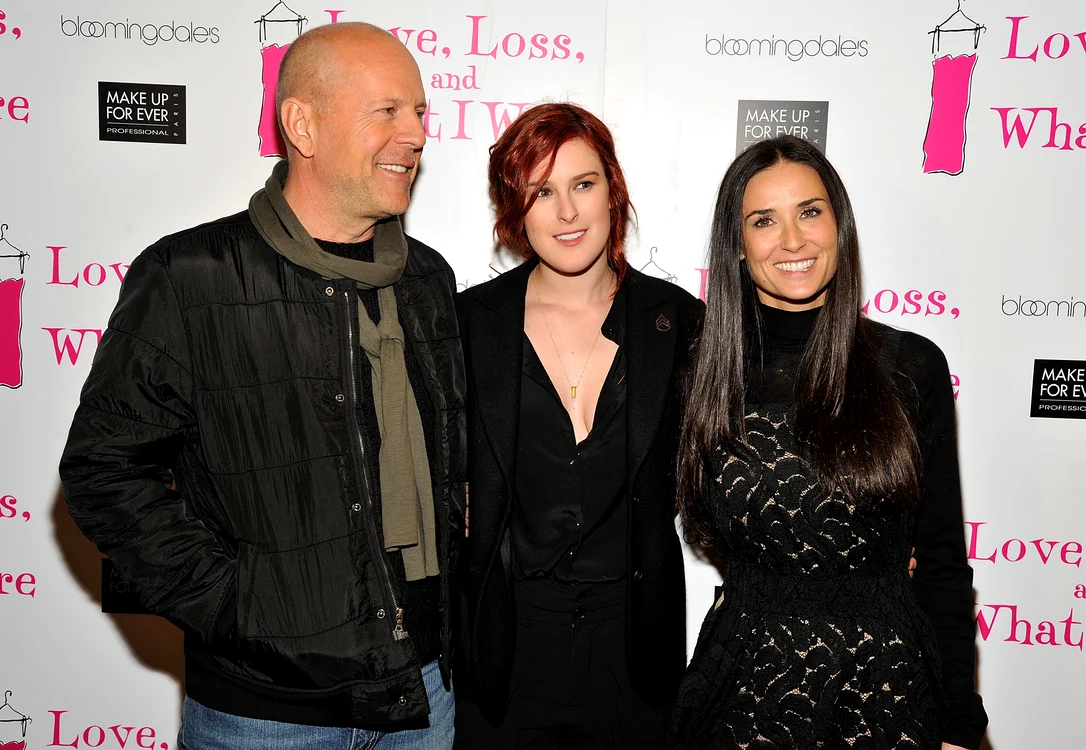 Bruce Willis, Rumer Willis și Demi Moore