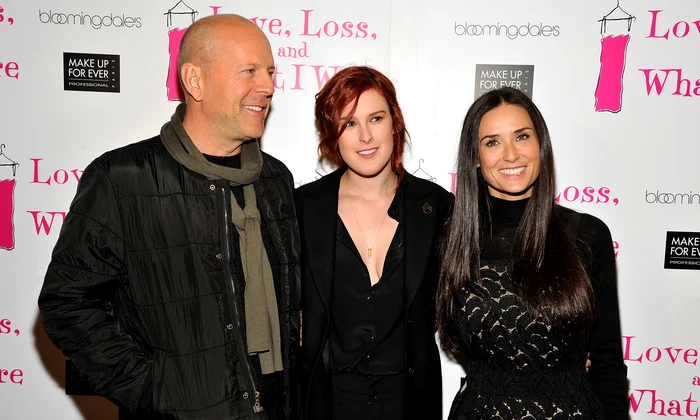 Bruce Willis, Rumer Willis și Demi Moore GettyImages 110847450 jpg