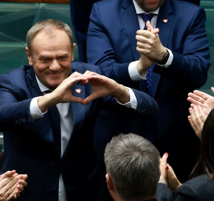 Donald Tusk va fi noul premier al Poloniei FOTO: X