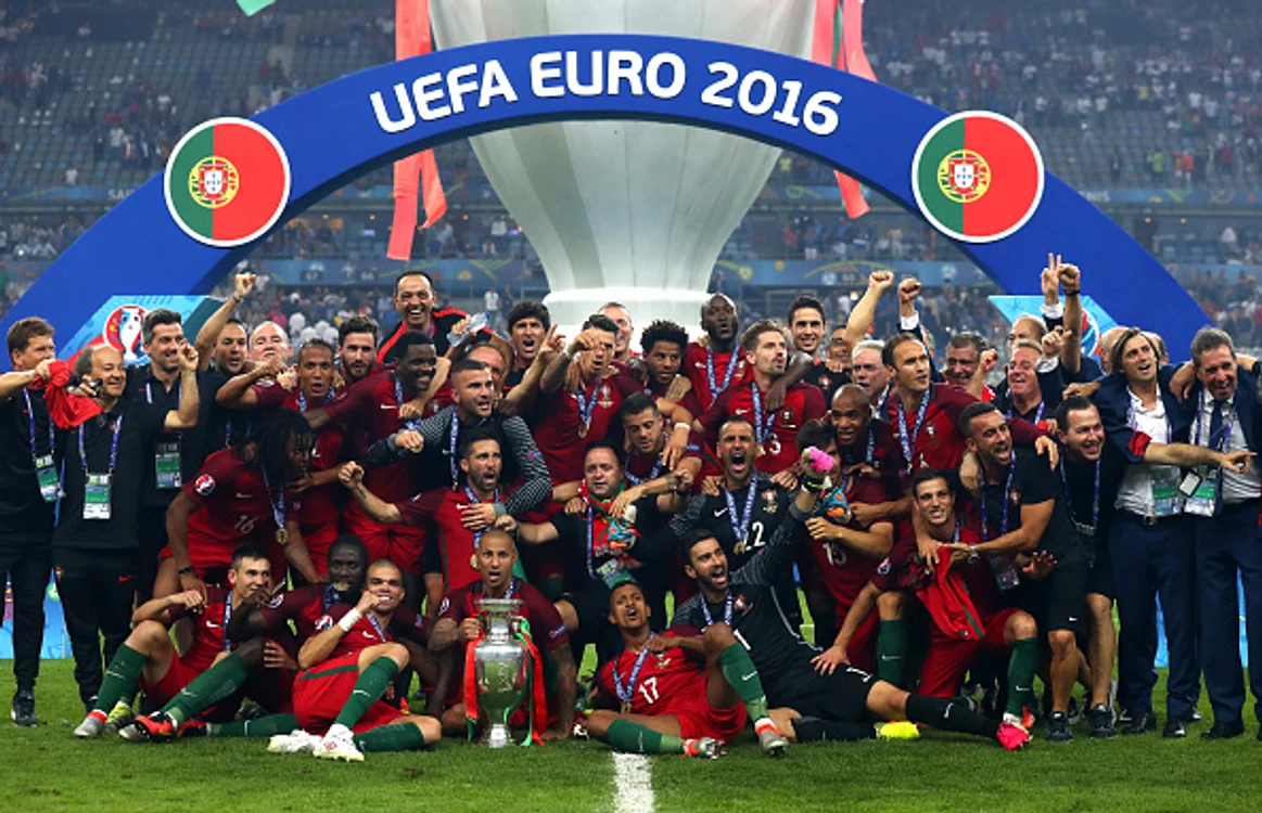 
    Așa arată o națională campioană!Foto: Getty Images  