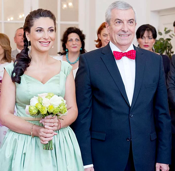 Călin Popescu Tăriceanu şi soţia Loredana Moise