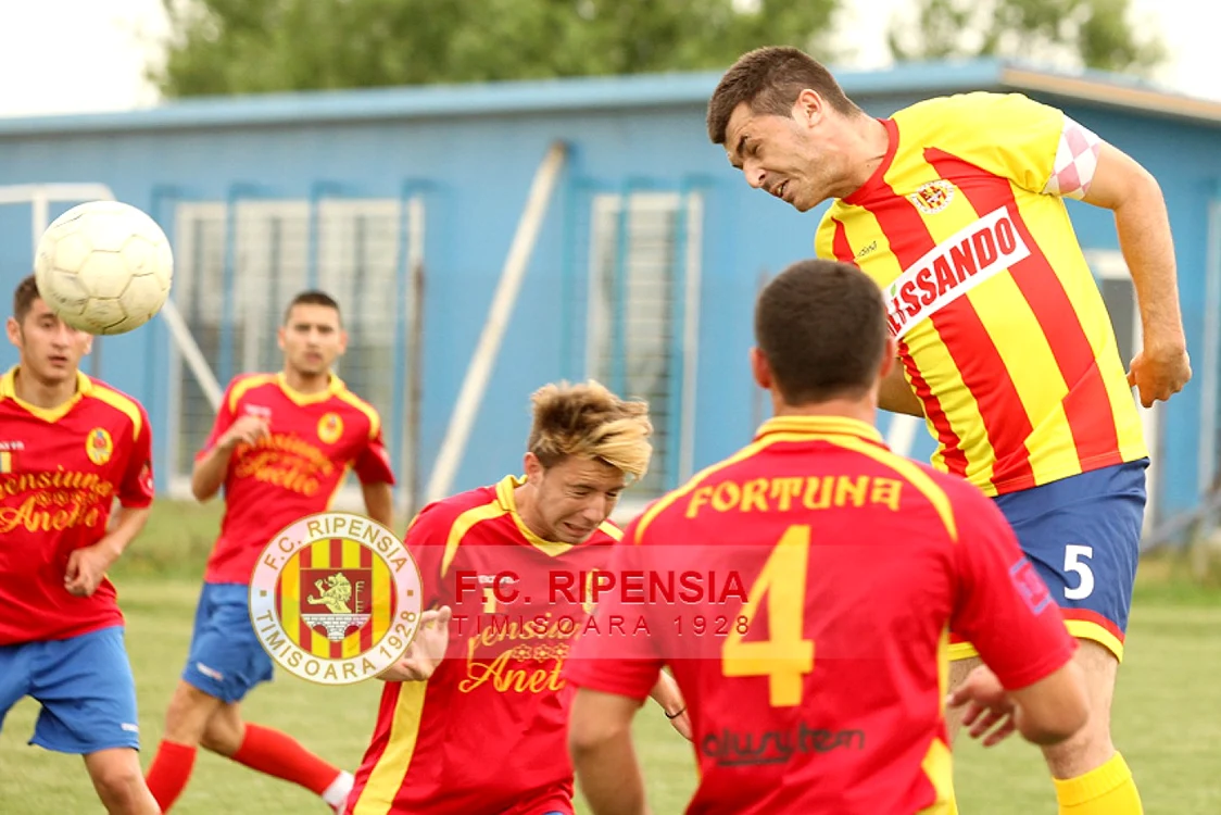Ripensia Timişoara a câştigat la scor meciul de la Covaci Foto: www.ripensiatimisoara.ro