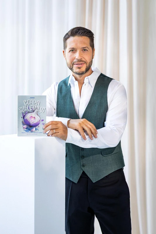 Jorge, autorul cărții „Ceapa Sufletului” - Foto: Click! 