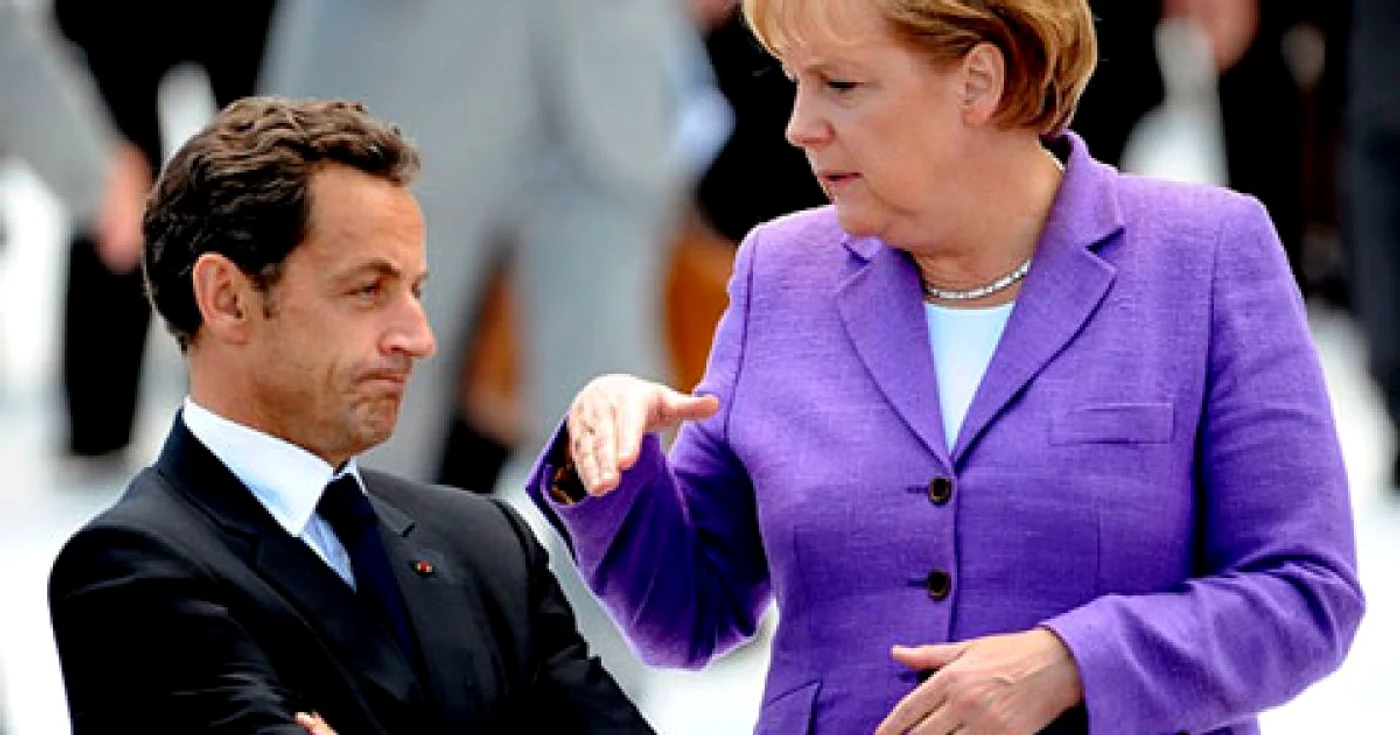 Se adânceşte prăpastia dintre liderul german, Angela Merkel, şi cel francez, Nicolas Sarkozy