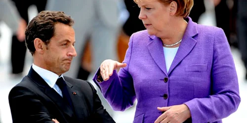 Se adânceşte prăpastia dintre liderul german, Angela Merkel, şi cel francez, Nicolas Sarkozy
